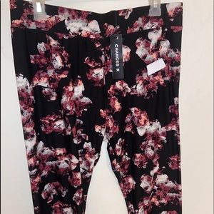 Floral leggings